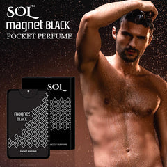 SOL Magnet Black Pocket Perfume