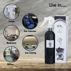 SOL Black Oud Air Freshener