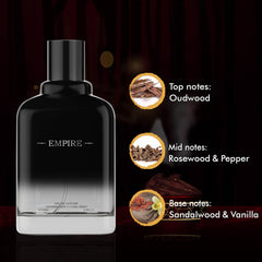 Empire Black Perfume - 100ml