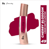 Ra Womanstory Comfy Silk Non Transfer 12H Liquid Matte Lipstick - 49 Cherry Blossom