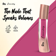 Ra Womanstory Comfy Silk Non Transfer 12H Liquid Nude Matte Lipstick - 158 Georgia peach