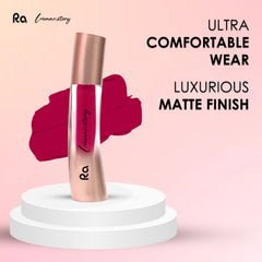 Ra Womanstory Comfy Silk Non Transfer 12H Liquid Matte Lipstick - 50 Pink Merinque