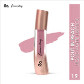 Ra Womanstory Comfy Silk Non Transfer 12H Liquid Nude Matte Lipstick - 19 Pout in Peach