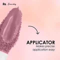 Ra Womanstory Comfy Silk Non Transfer 12H Liquid Nude Matte Lipstick - 19 Pout in Peach