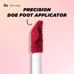 Ra Womanstory Comfy Silk Non Transfer 12H Liquid Matte Lipstick - 02 Red Rouge