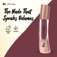 Ra Womanstory Comfy Silk Non Transfer 12H Liquid Nude Matte Lipstick - 64 Rose Taupe