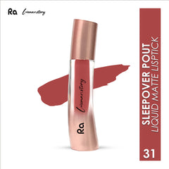 Ra Womanstory Comfy Silk Non Transfer 12H Liquid Matte Lipstick - 31 Sleepover Pout