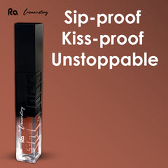 Ra Womanstory Comfy Silk Non Transfer 12H Liquid Nude Matte Lipstick - 28 Cocoa Kiss