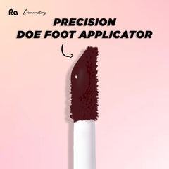 Ra Womanstory Comfy Silk Non Transfer 12H Liquid Matte Lipstick - 90 Cougar