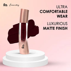 Ra Womanstory Comfy Silk Non Transfer 12H Liquid Matte Lipstick - 90 Cougar