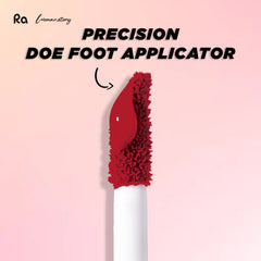 Ra Womanstory Comfy Silk Non Transfer 12H Liquid Matte Lipstick - 03 Harmony in Red