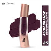 Ra Womanstory Comfy Silk Non Transfer 12H Liquid Matte Lipstick - 25 Plum Brandy