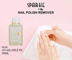 Ra Sparkee White Nail Polish Remover - (Pack Of 6)