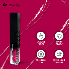 Ra Womanstory Comfy Silk Non Transfer 12H Liquid Matte Lipstick - 39 Unafraid