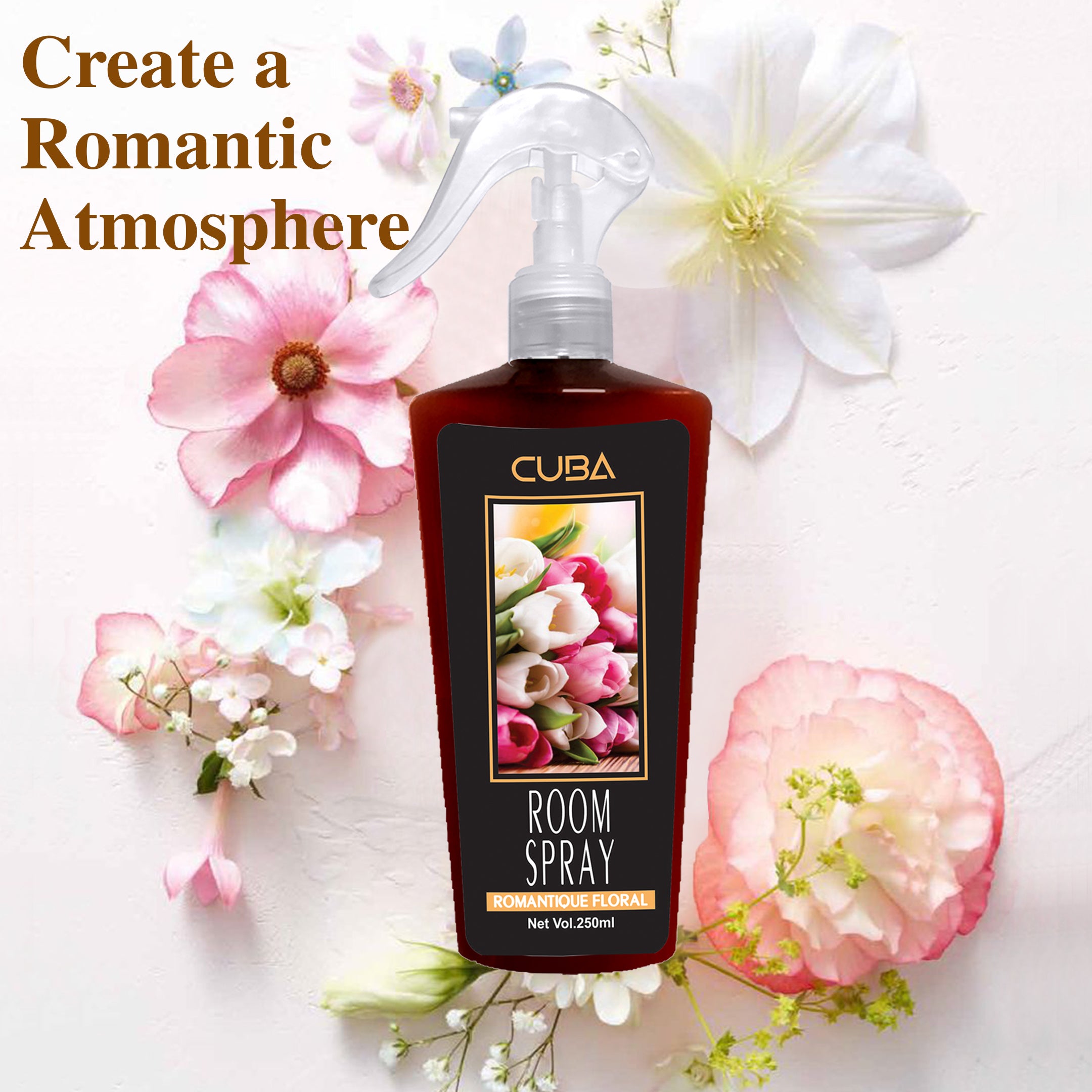 CUBA Romantique Floral Room Spray