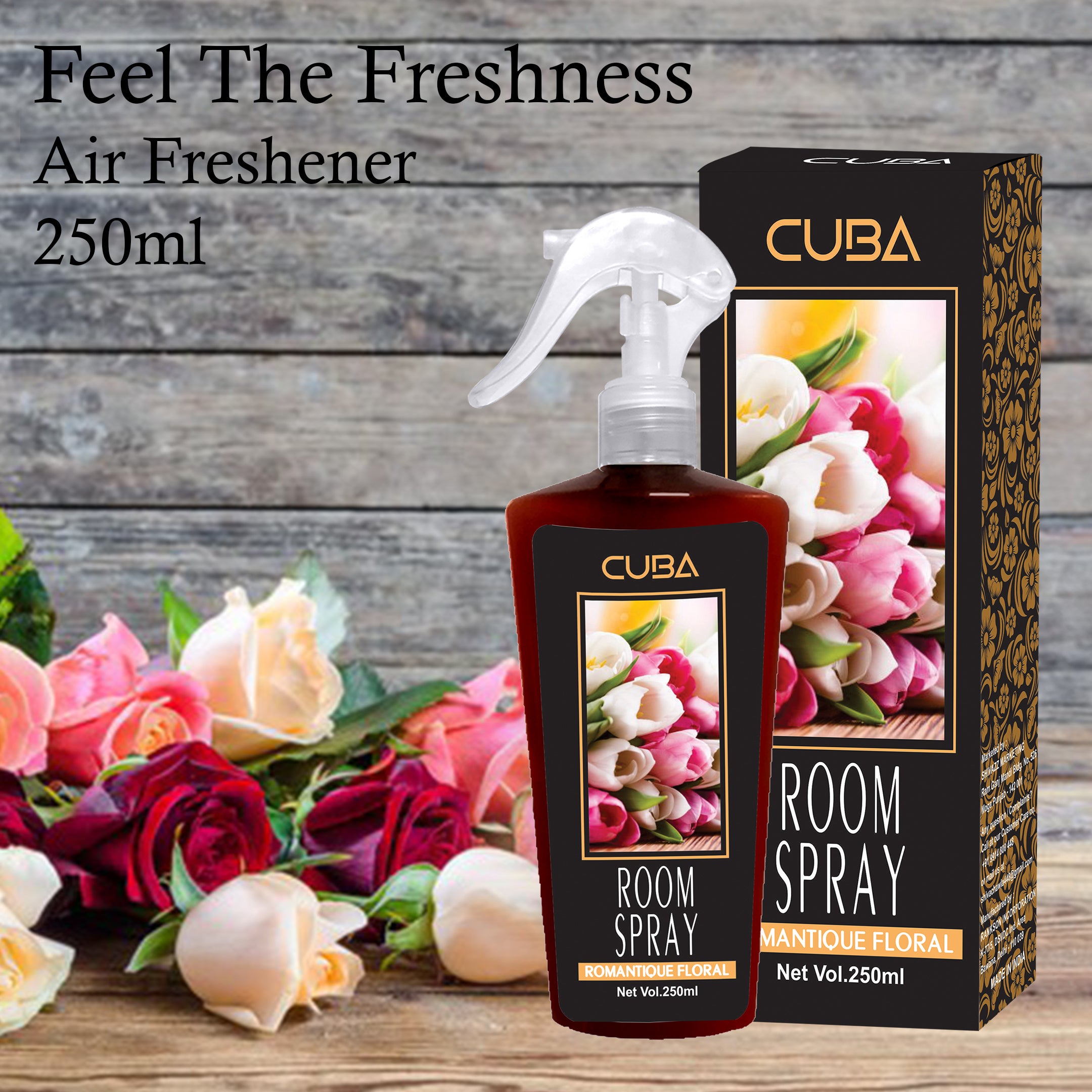 CUBA Romantique Floral Room Spray