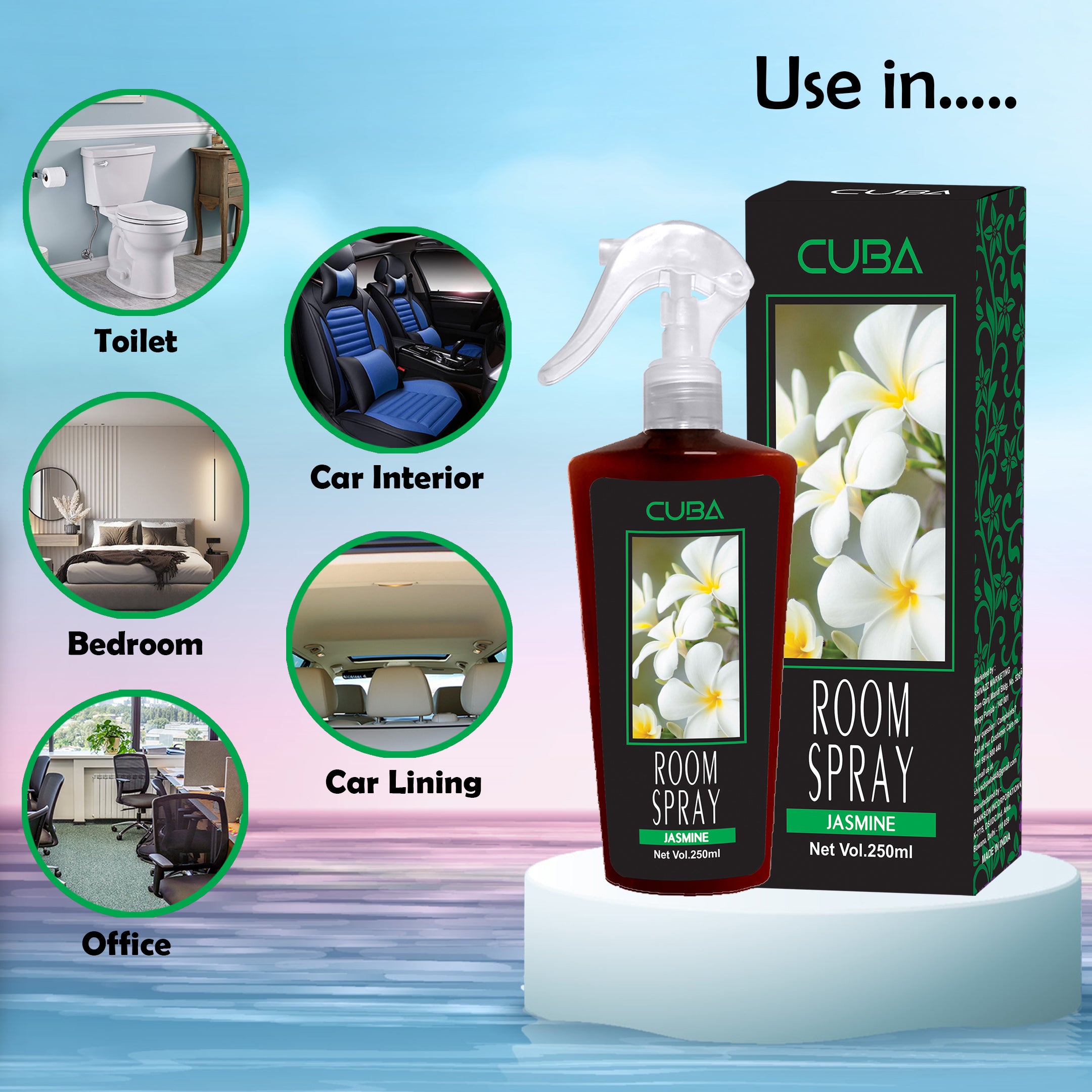 CUBA Jasmine Room Spray