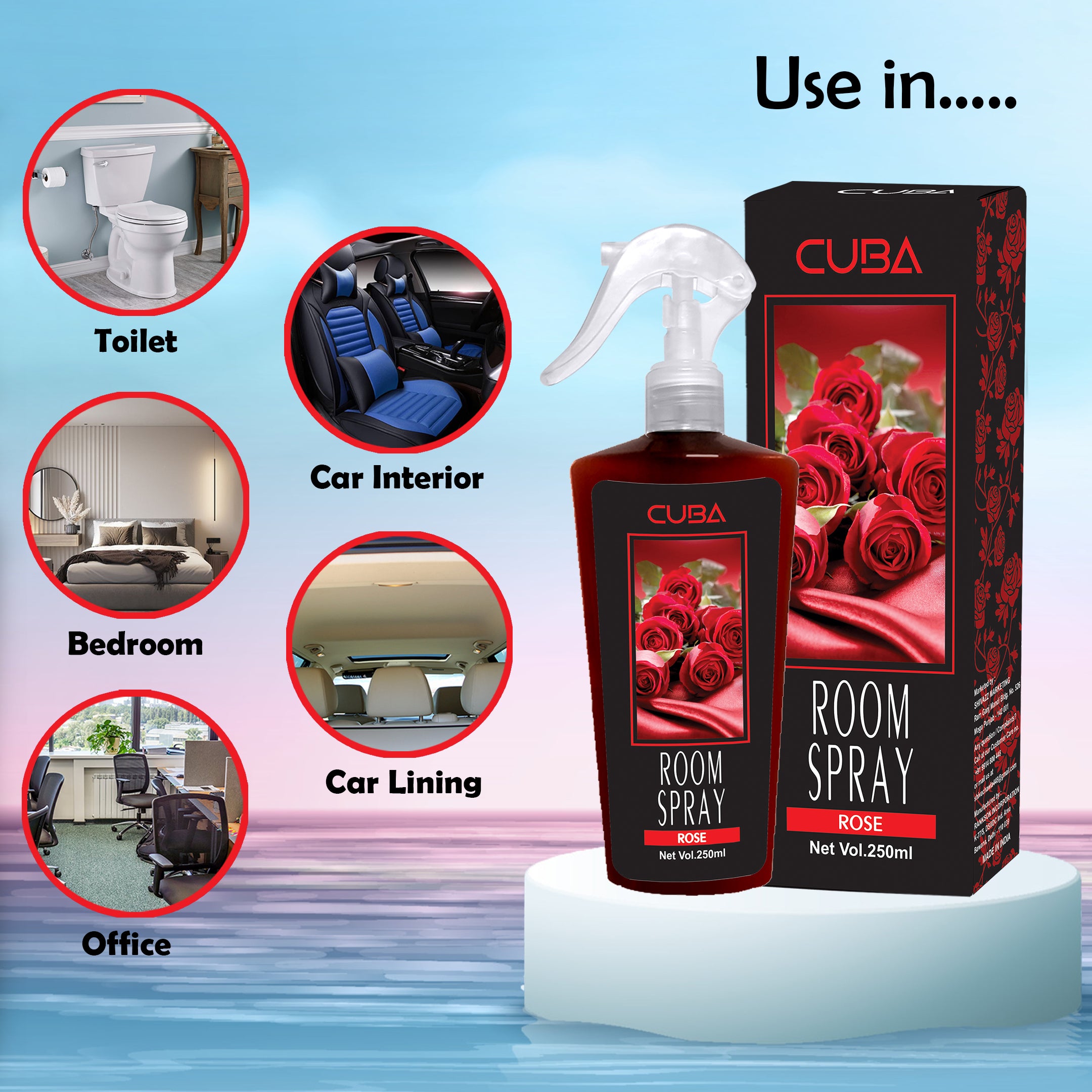 CUBA Rose Room Spray