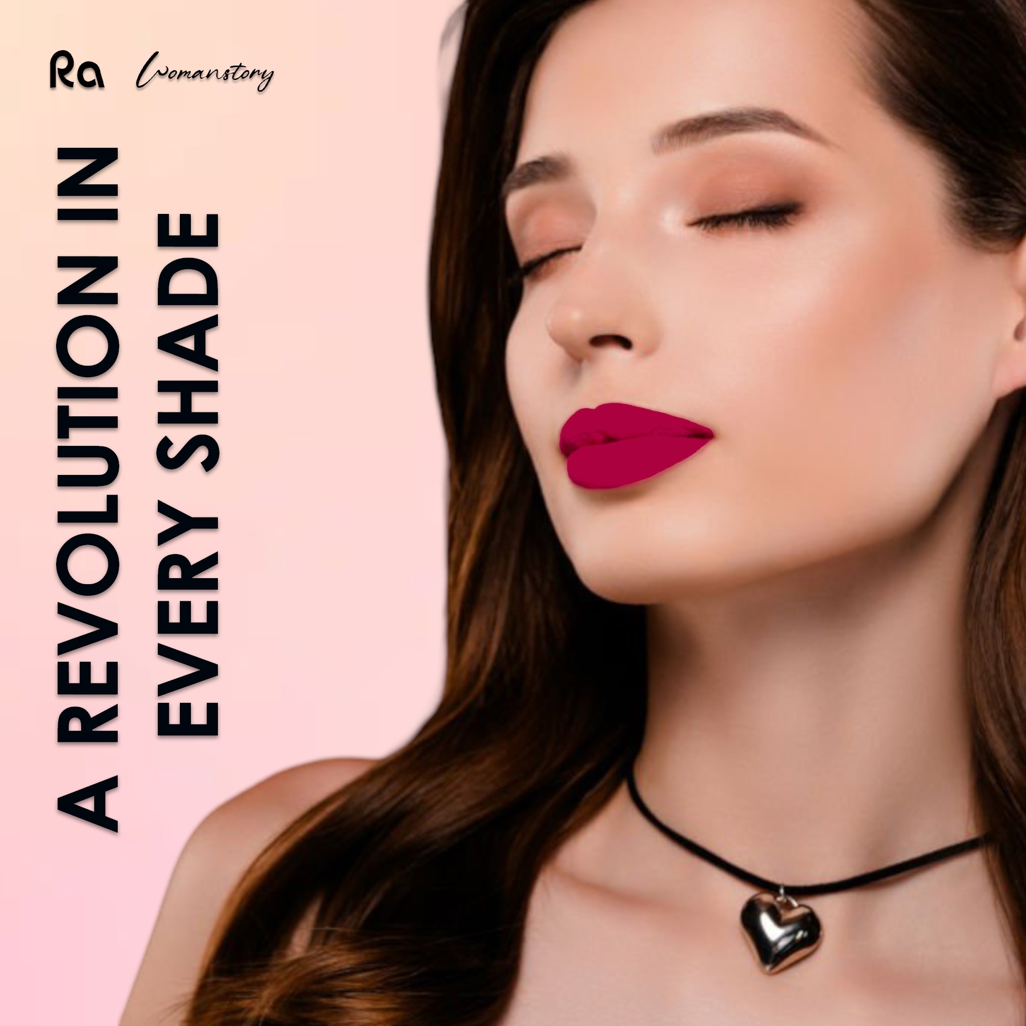Ra Womanstory Comfy Silk Non Transfer 12H Liquid Matte Lipstick - 50 Pink Merinque