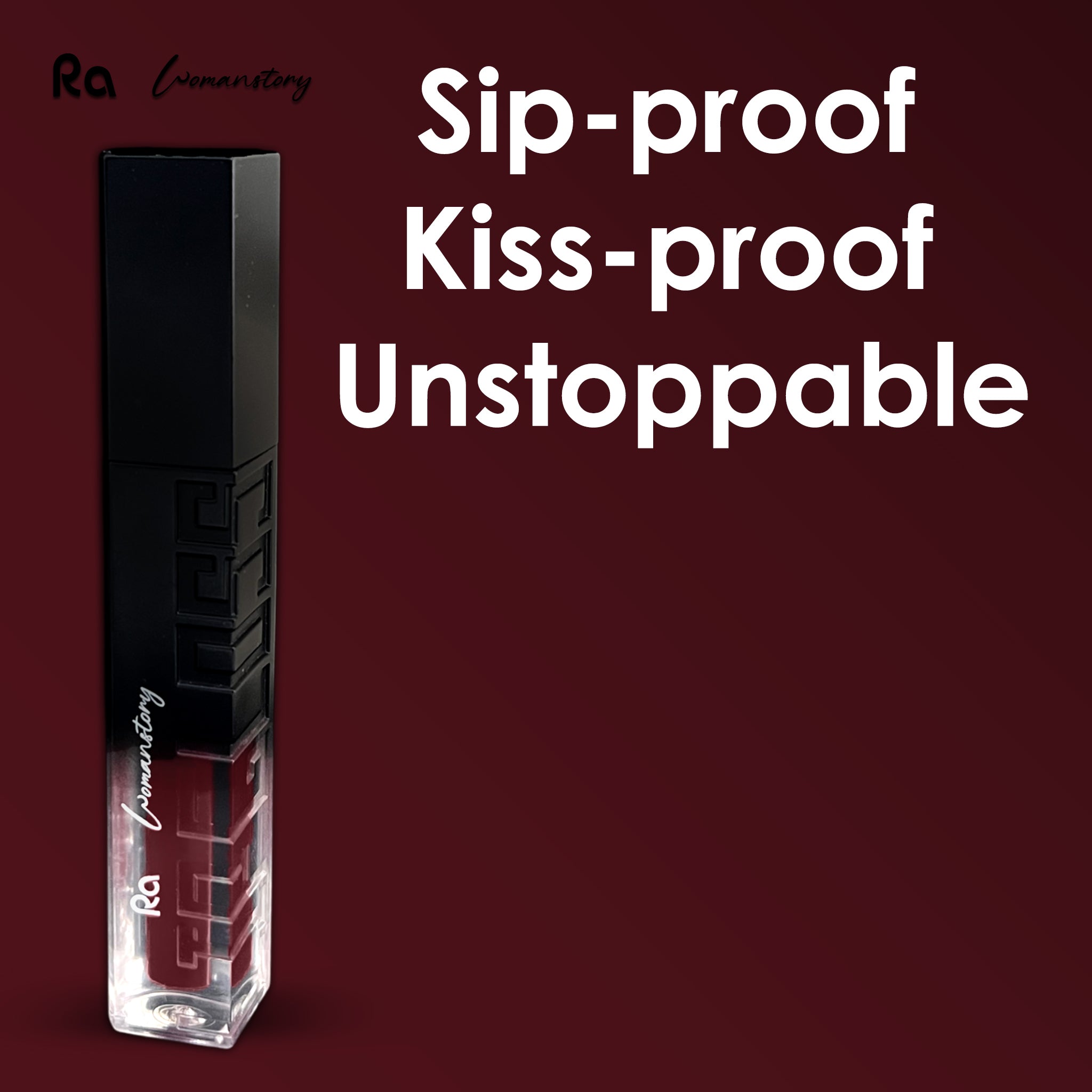 Ra Womanstory Comfy Silk Non Transfer 12H Liquid Matte Lipstick - 90 Cougar