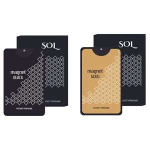 SOL Magnet Black and Gold